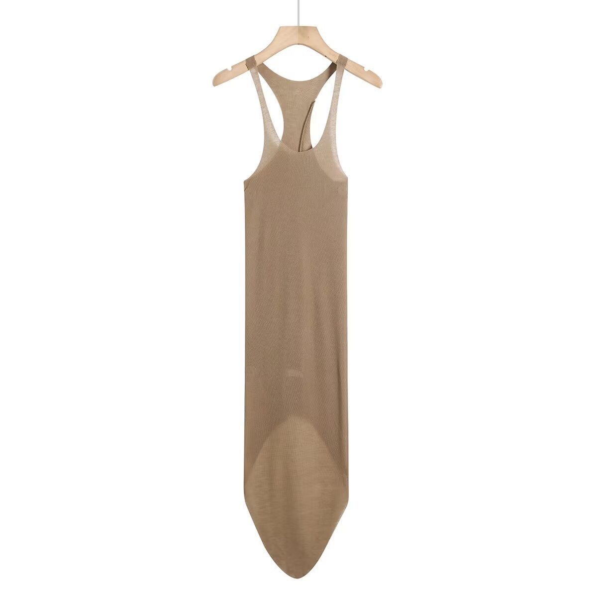 Sexy Summer Thin Mesh Irregular Camisole - Trendy Summer Top for Y2K and Korean Style Fashion Sexy Summer Thin Mesh Irregular Camisole - Trendy Summer Top for Y2K and Korean Style Fashion