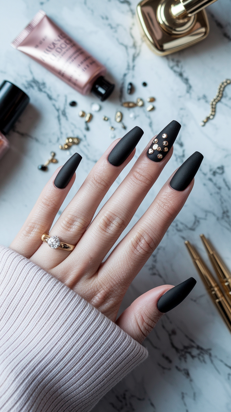 short coffin nail ideas