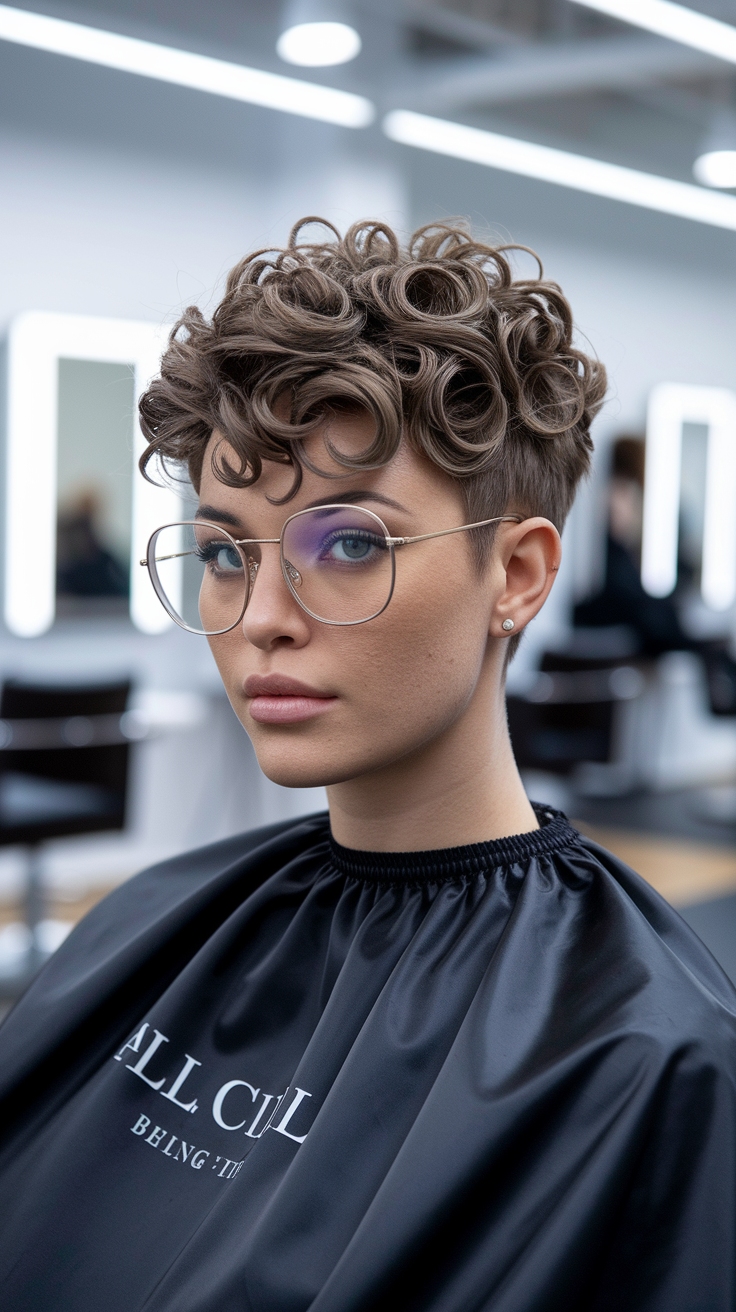 short hair cuts for curly hair