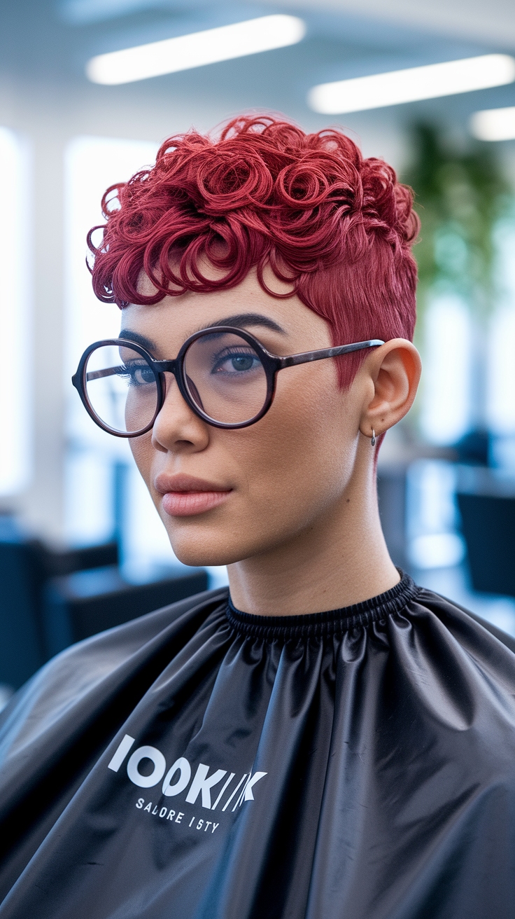 short hair for curly hair