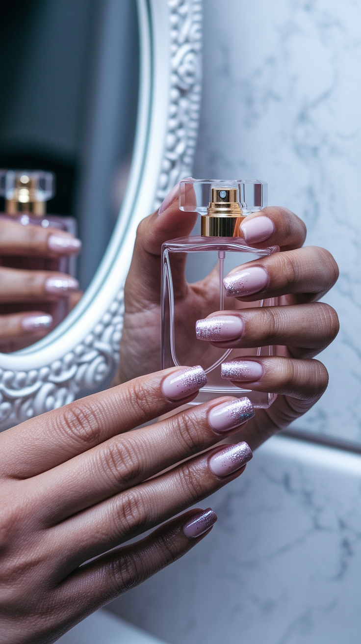 short nail inspo pink