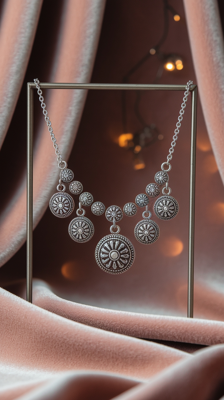 The Versatility of a Silver Charm Necklace outfit idea