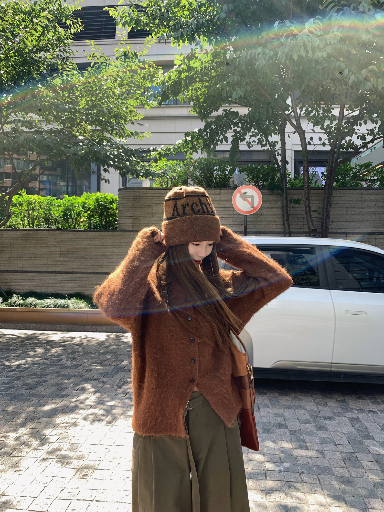 Slightly Loose Round Neck Button Wool Cardigan Top for Women - Elegant Milk Fufu Atmosphere - Cozy 90s Inspired Fashion Slightly Loose Round Neck Button Wool Cardigan Top for Women - Elegant Milk Fufu Atmosphere - Cozy 90s Inspired Fashion