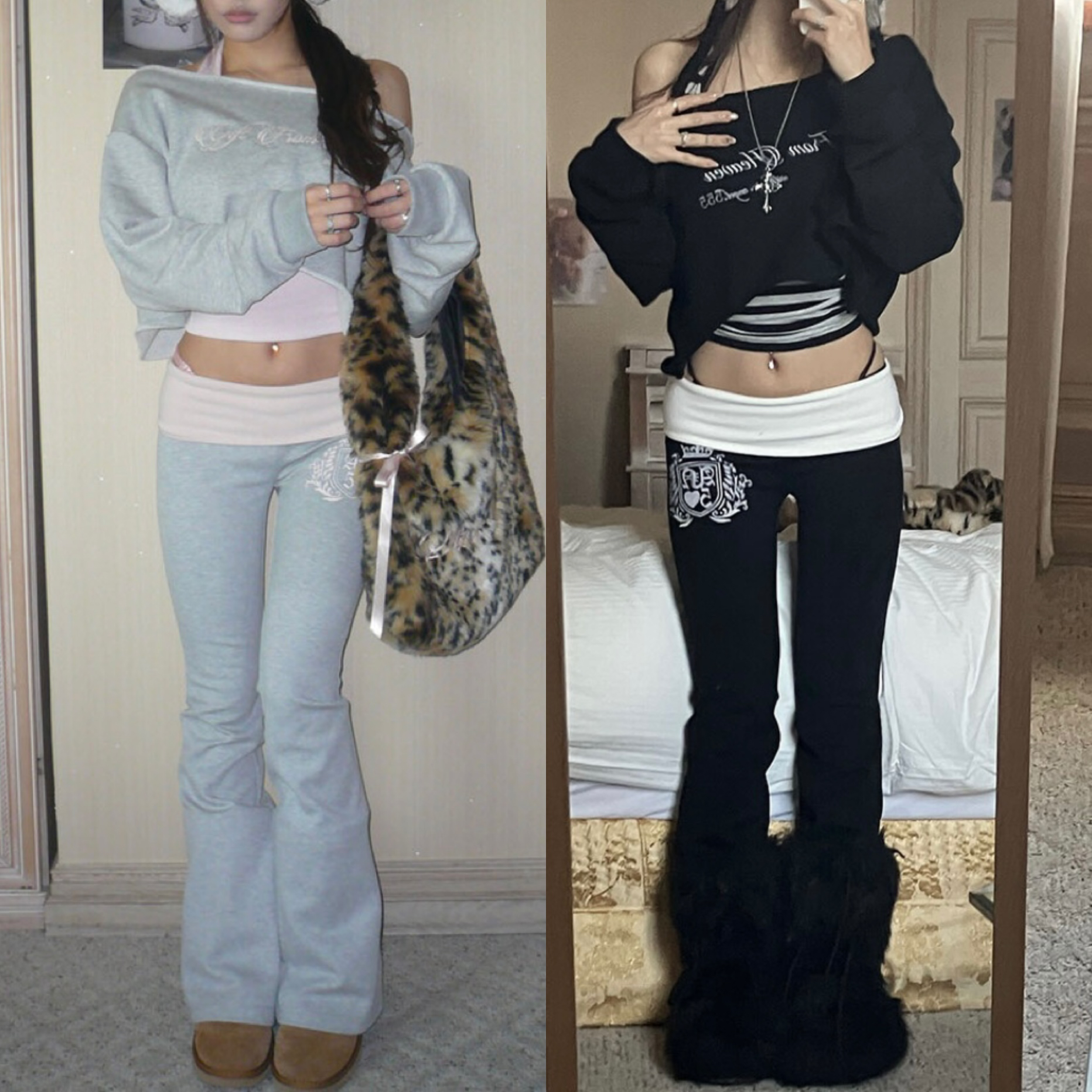 Slightly Spicy Slim Fit Casual Long Pants - 2025 Autumn/Winter Korean Style Hot Girl Fashion