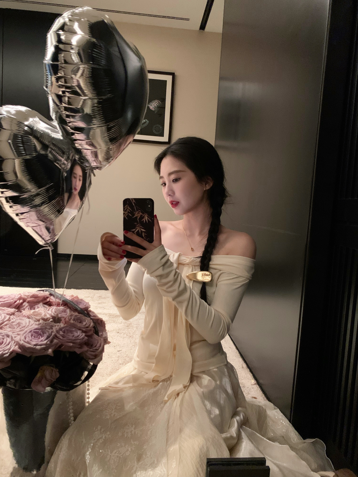 Slim Fit Long Sleeve Blouse for Women - Cool and Quiet Design, Heartbeat Print, Chic Casual Style, Perfect for Everyday Wear Slim Fit Long Sleeve Blouse for Women - Cool and Quiet Design, Heartbeat Print, Chic Casual Style, Perfect for Everyday Wear