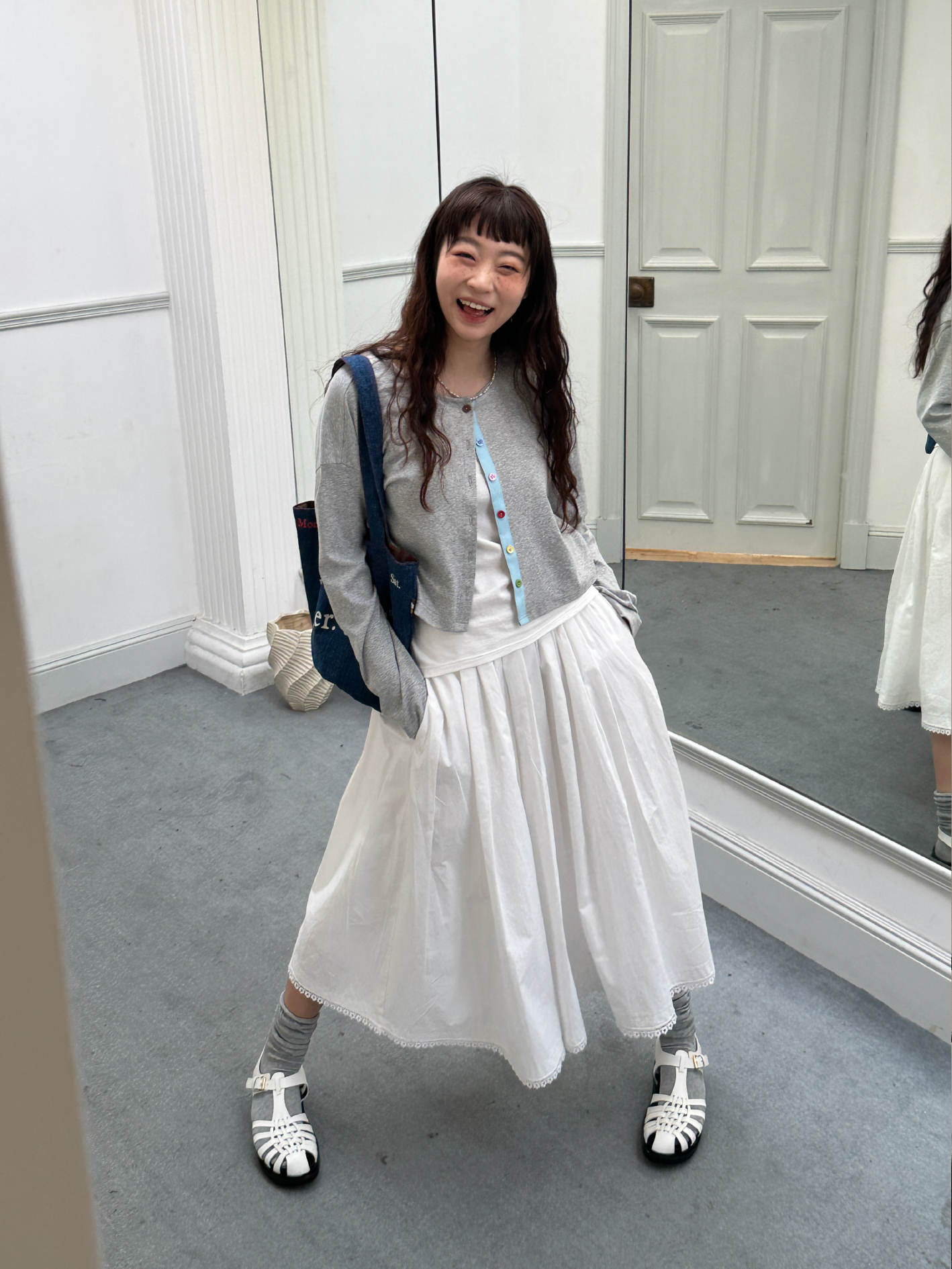 Slimming Sun Protection Cardigan with Colorful Buttons - Loose Fit College Style - Perfect for Y2K and Casual Outfits Slimming Sun Protection Cardigan with Colorful Buttons - Loose Fit College Style - Perfect for Y2K and Casual Outfits