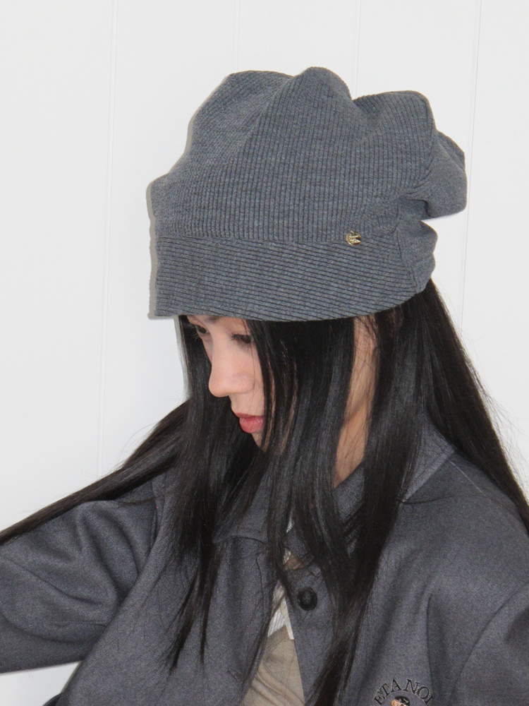 Slouchy Knitted Turban Hat for Women - Versatile Everyday Cap for Spring & Autumn, Face-Flattering Lazy Style Slouchy Knitted Turban Hat for Women - Versatile Everyday Cap for Spring & Autumn, Face-Flattering Lazy Style