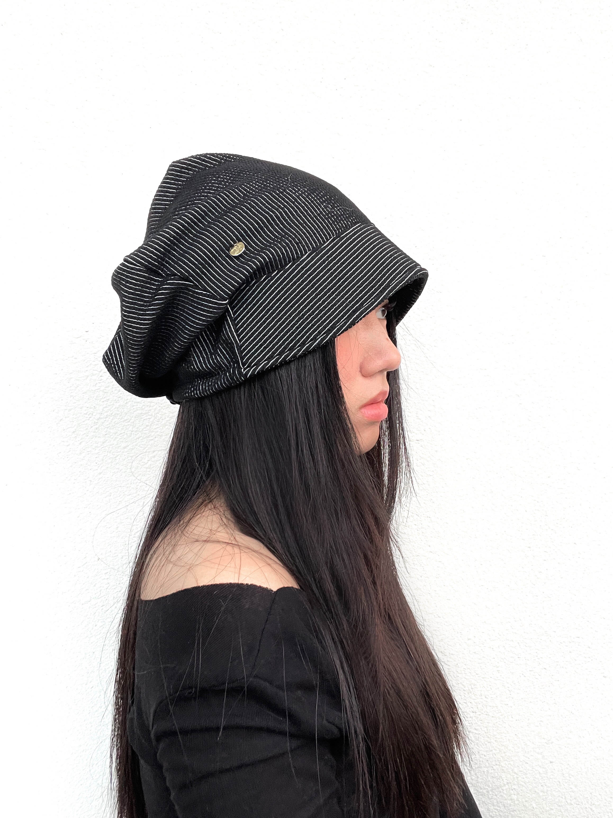 Slouchy Knitted Turban Hat for Women - Versatile Everyday Cap for Spring & Autumn, Face-Flattering Lazy Style Slouchy Knitted Turban Hat for Women - Versatile Everyday Cap for Spring & Autumn, Face-Flattering Lazy Style