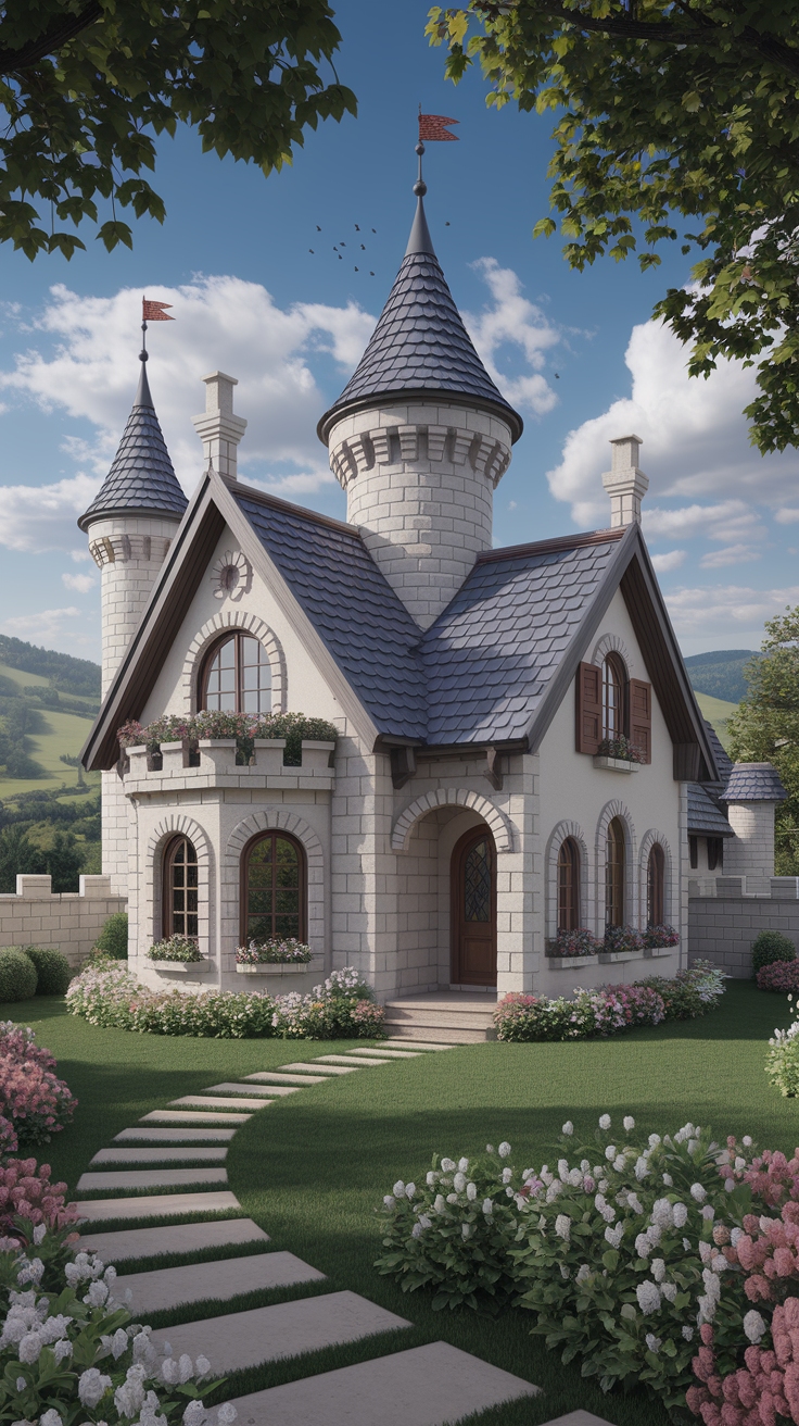 Small Castle House Plans: Cozy and Charming Options outfit idea