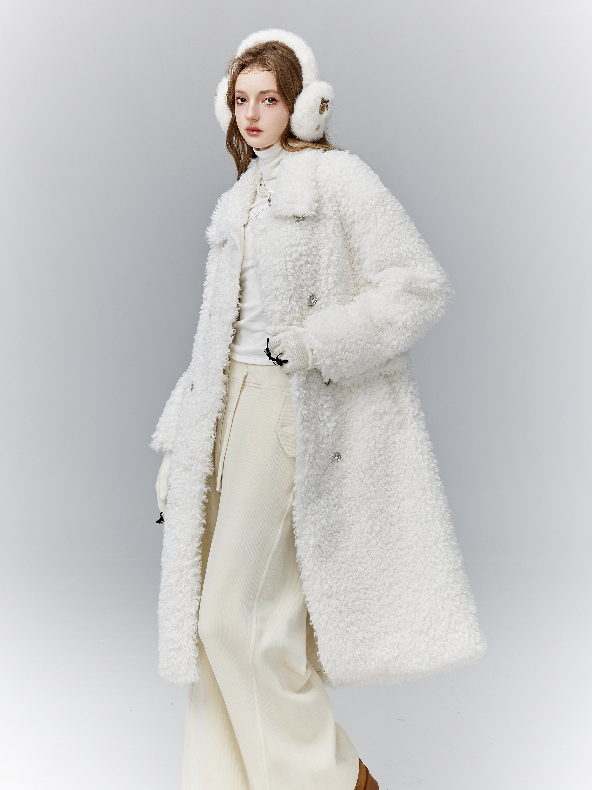 Snow Country Girl Faux Fur Coat - Warm Soft Plush Overcoat for Spring Summer - Trendy 90s Inspired Outerwear Snow Country Girl Faux Fur Coat - Warm Soft Plush Overcoat for Spring Summer - Trendy 90s Inspired Outerwear