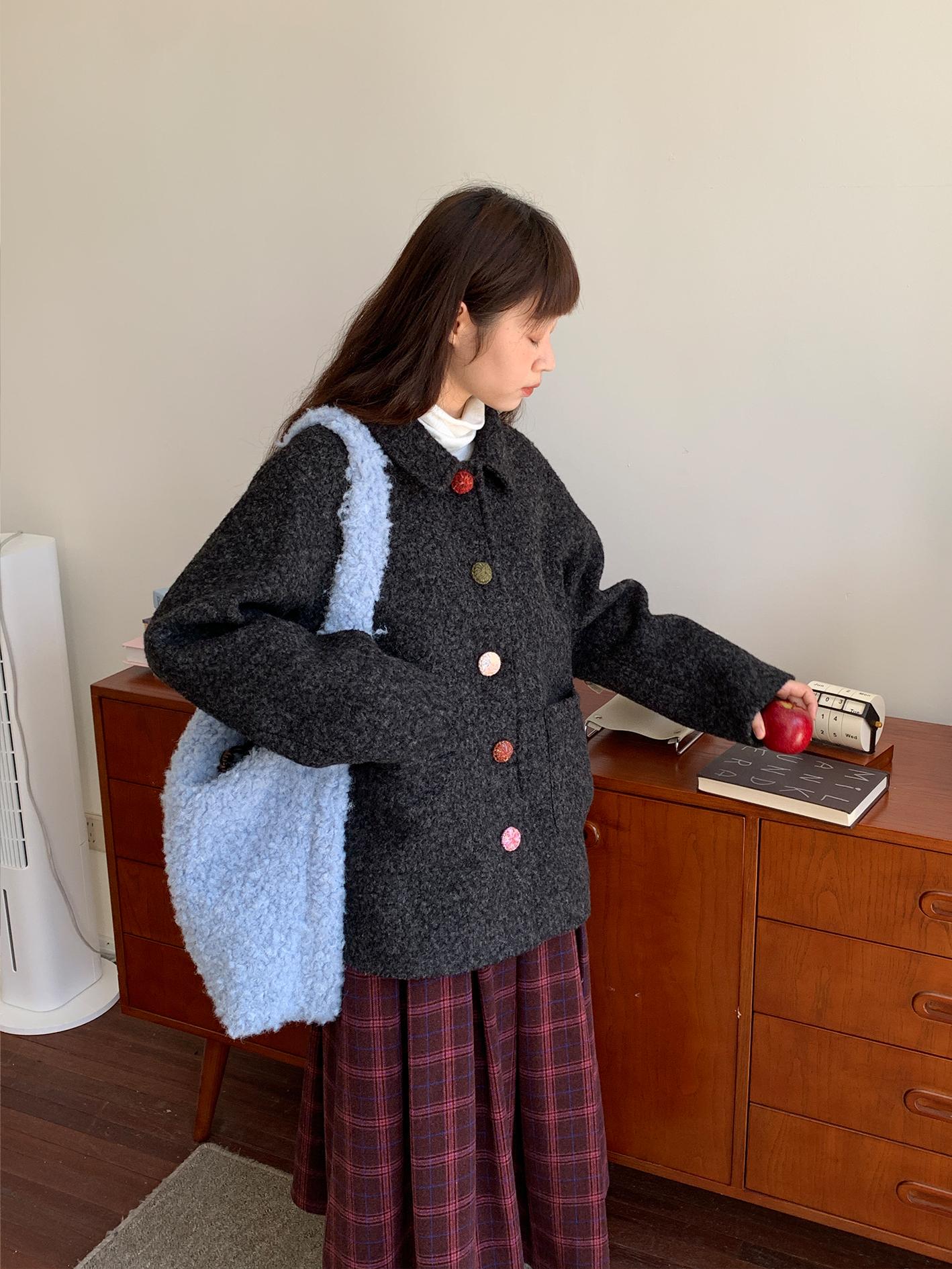 Soft Woolen Large Capacity Crossbody Bag for Autumn Winter - Cozy Commuter Shoulder Bag, Perfect for Everyday Use Soft Woolen Large Capacity Crossbody Bag for Autumn Winter - Cozy Commuter Shoulder Bag, Perfect for Everyday Use