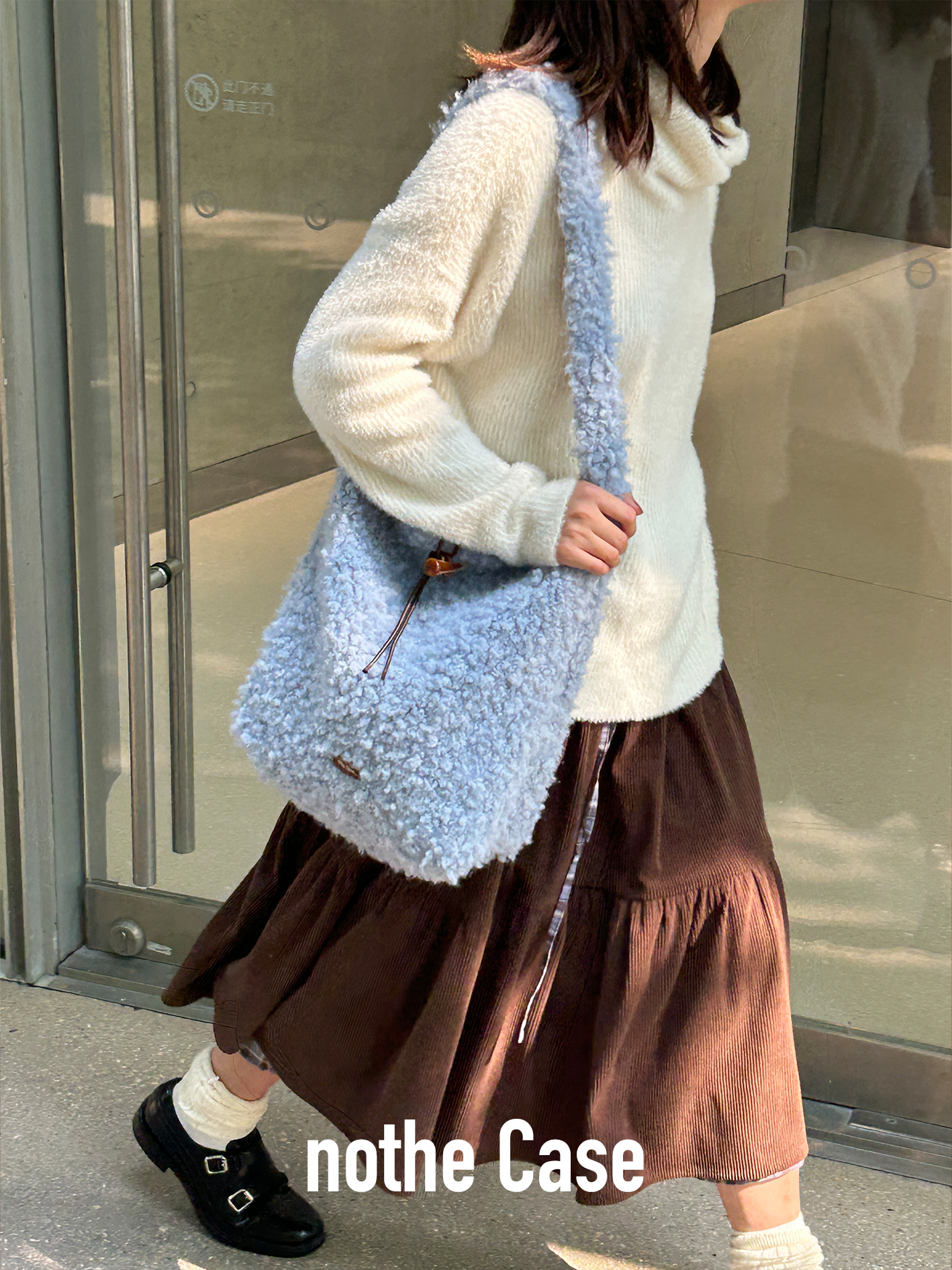 Soft Woolen Large Capacity Crossbody Bag for Autumn Winter - Cozy Commuter Shoulder Bag, Perfect for Everyday Use Soft Woolen Large Capacity Crossbody Bag for Autumn Winter - Cozy Commuter Shoulder Bag, Perfect for Everyday Use