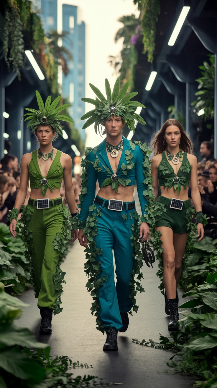 Exploring Solar Punk Fashion for 2023 outfit idea