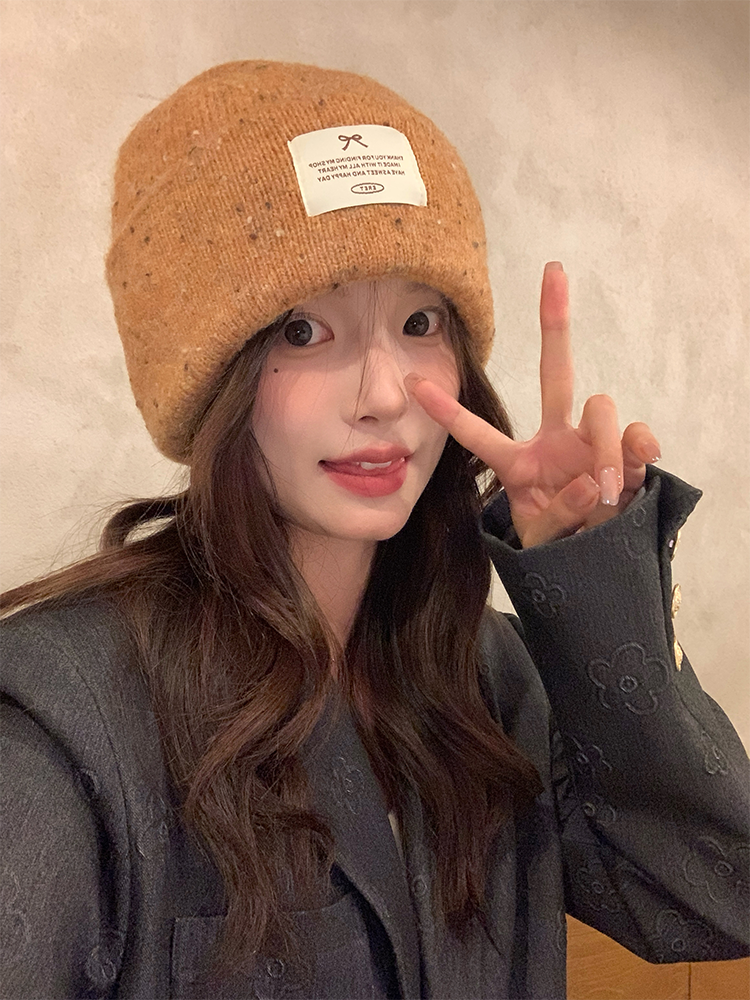 Solid Color Wool Blend Hat and Scarf Set for Women - Thick and Warm Autumn Winter Accessories, Korean Style, Cozy and Chic Solid Color Wool Blend Hat and Scarf Set for Women - Thick and Warm Autumn Winter Accessories, Korean Style, Cozy and Chic