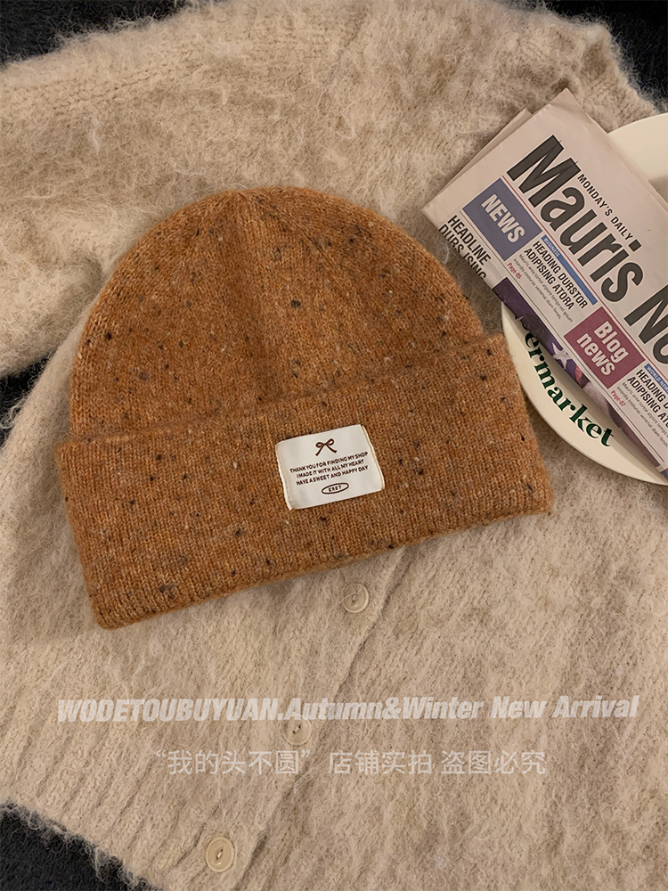 Solid Color Wool Blend Hat and Scarf Set for Women - Thick and Warm Autumn Winter Accessories, Korean Style, Cozy and Chic Solid Color Wool Blend Hat and Scarf Set for Women - Thick and Warm Autumn Winter Accessories, Korean Style, Cozy and Chic