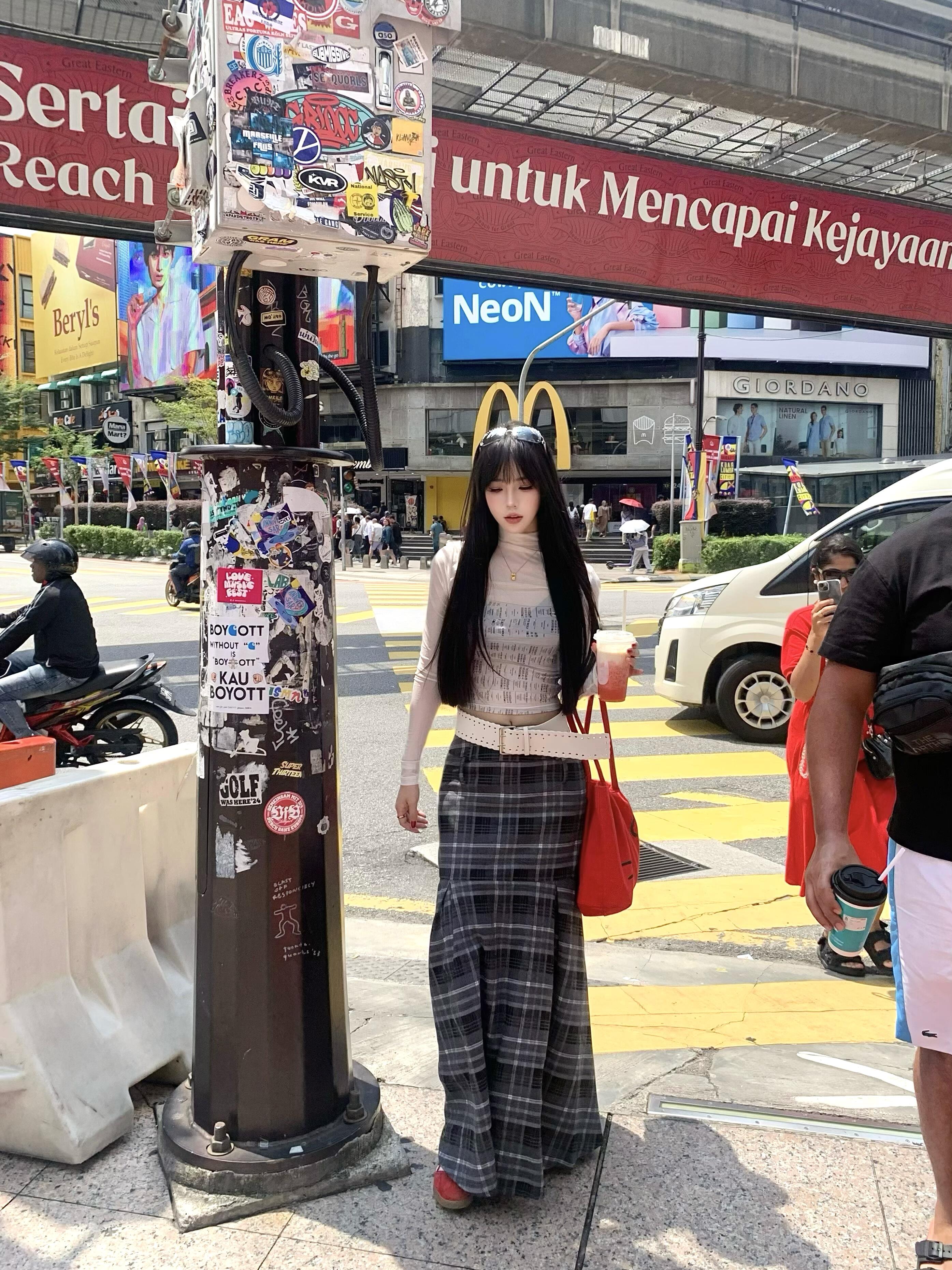 Spicy Girl American Style Mesh Long Sleeve Top with Half-High Collar and Letter Print - Slim Fit Flattering Women's Shirt 2025 Spicy Girl American Style Mesh Long Sleeve Top with Half-High Collar and Letter Print - Slim Fit Flattering Women's Shirt 2025