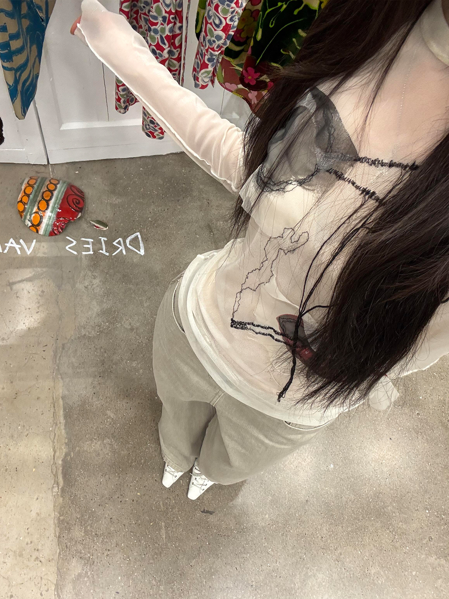 Spicy Girl Printed Strapless Top - Off-Shoulder, Waist-Cinching, Slimming Women's Shirt for a Bold, Eccentric Look Spicy Girl Printed Strapless Top - Off-Shoulder, Waist-Cinching, Slimming Women's Shirt for a Bold, Eccentric Look