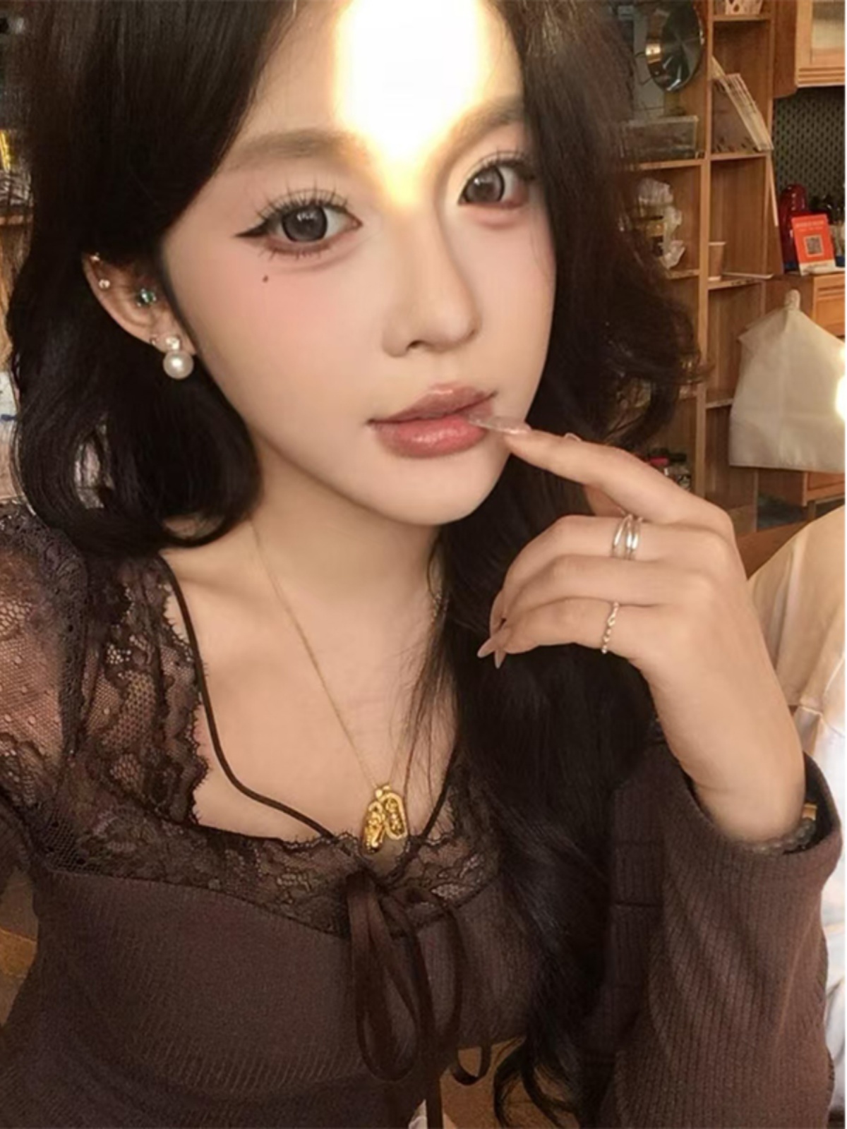 Spliced Lace Sheer Inner Wear - Versatile Base Shirt for a Sexy, Temperament Style - Perfect for Layering and Everyday Wear Spliced Lace Sheer Inner Wear - Versatile Base Shirt for a Sexy, Temperament Style - Perfect for Layering and Everyday Wear