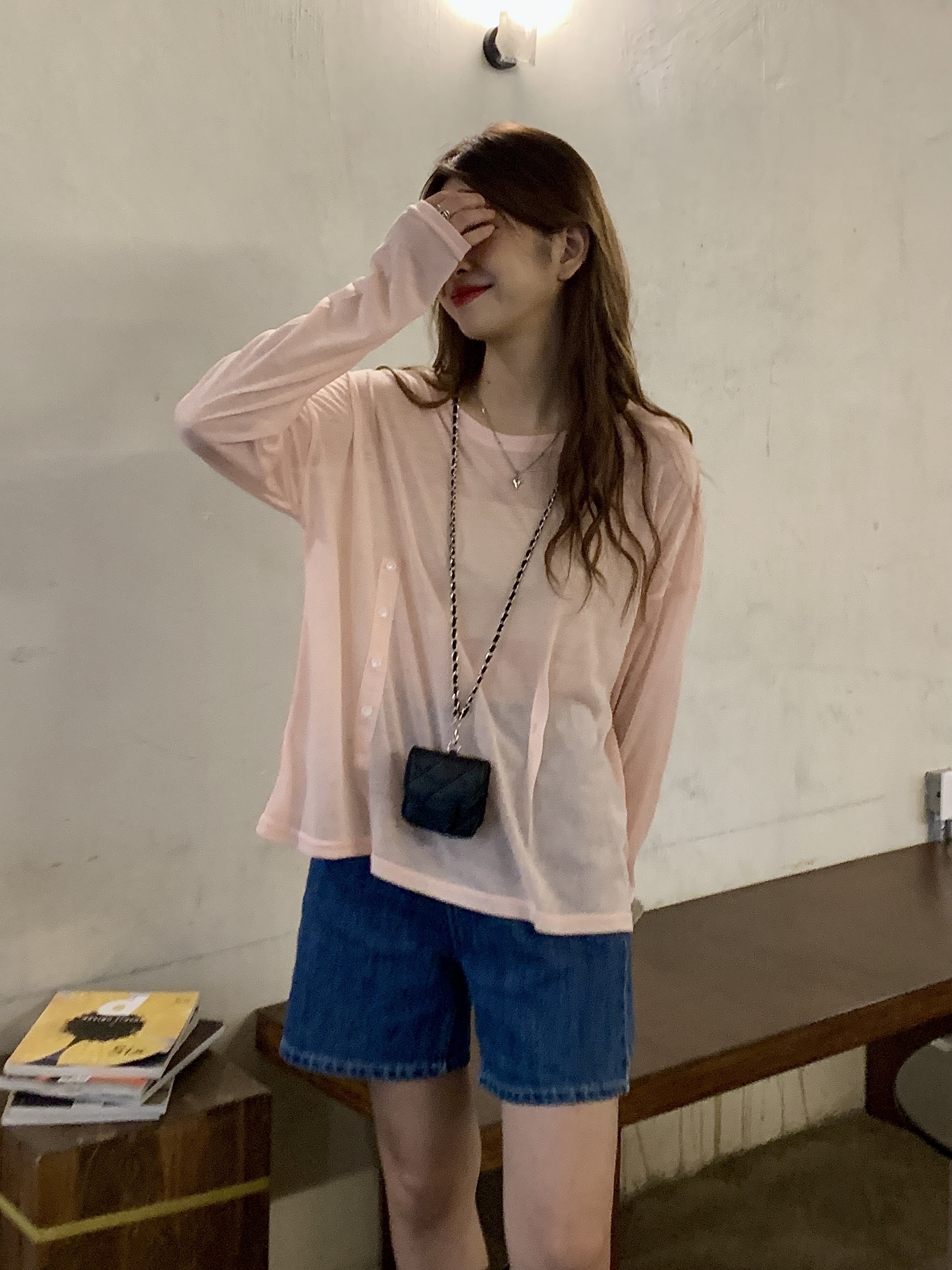 Spot Green Long Sleeve Tee with Sun Protection - Versatile Style, Fashionable Layering for All Occasions Spot Green Long Sleeve Tee with Sun Protection - Versatile Style, Fashionable Layering for All Occasions