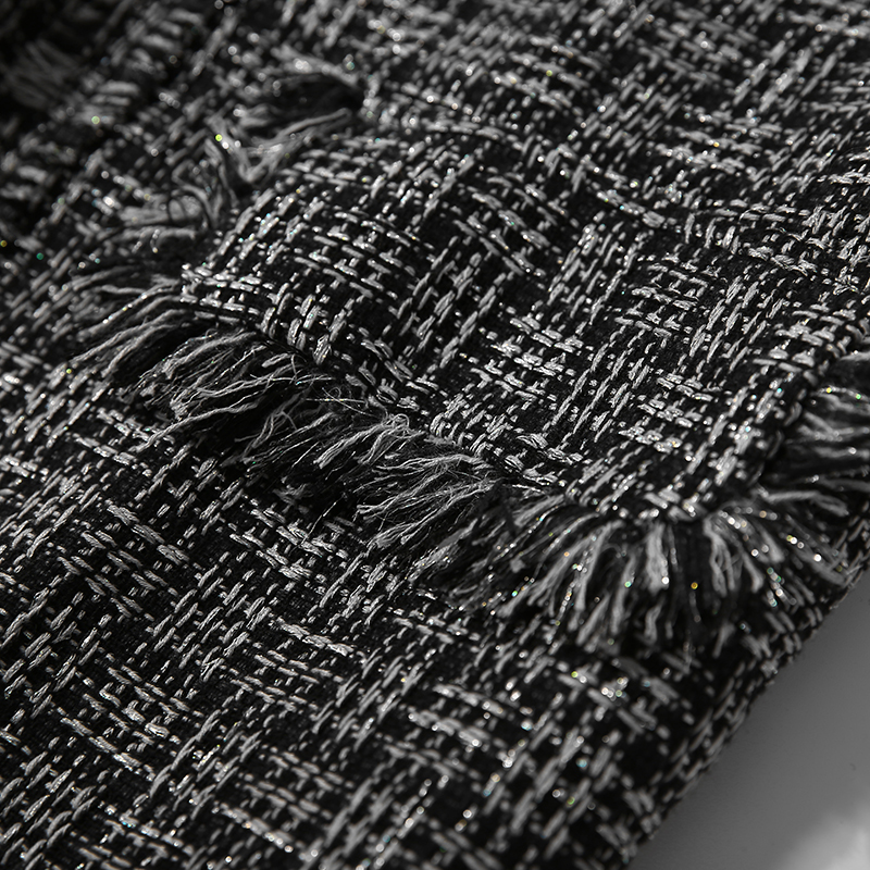 Spring Lapel Spliced Shiny Check Fringe Casual Dress for Women - Trendy Y2K Style, Perfect for Everyday Wear Spring Lapel Spliced Shiny Check Fringe Casual Dress for Women - Trendy Y2K Style, Perfect for Everyday Wear