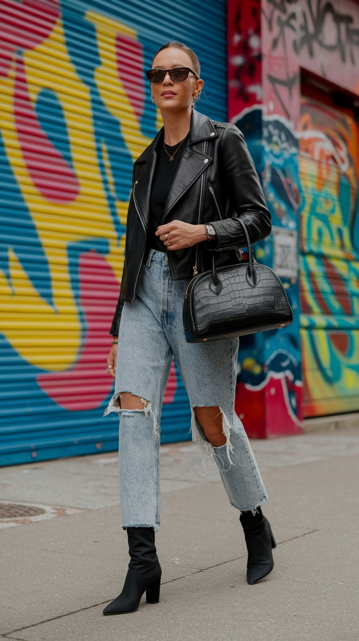 Styling the Perfect Steve Madden Moto Boots Outfit outfit idea