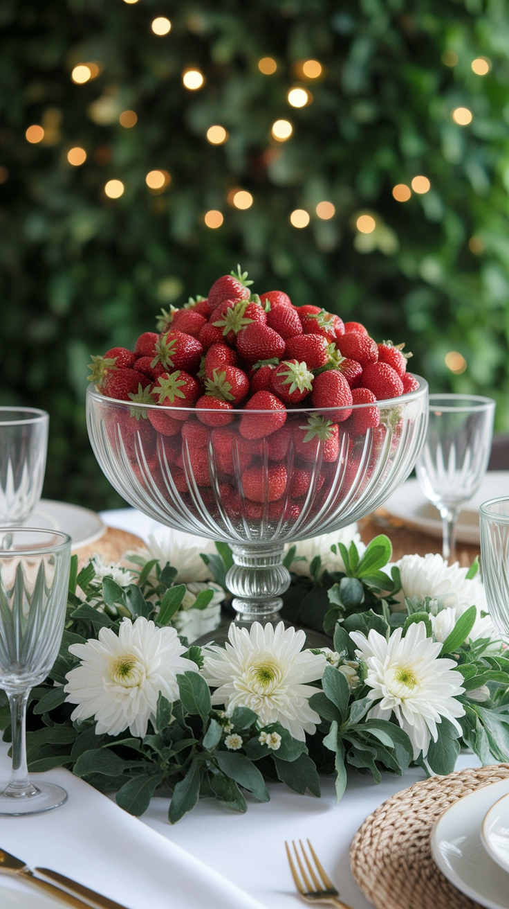 Creative Strawberry Centrepiece Ideas for Your Next Event outfit idea