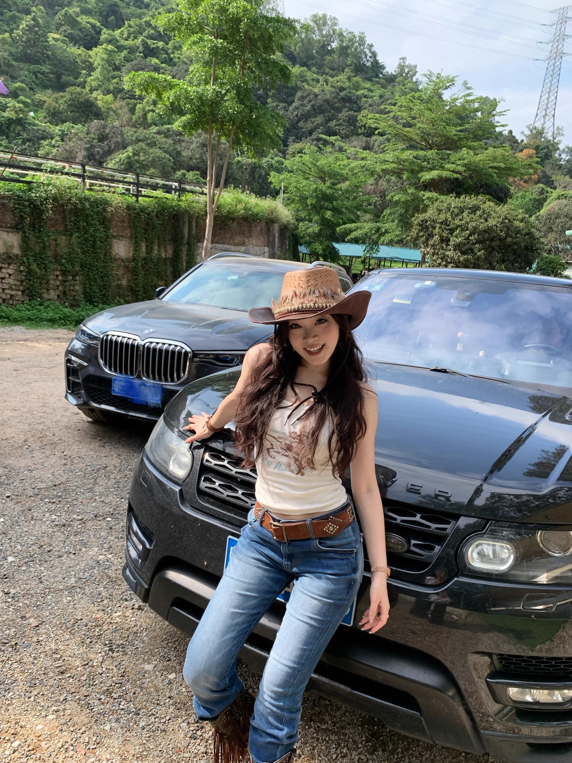 Stylish Cowgirl Tank Top for Girls - Trendy Western Fashion Inspired by Y2K and Country Chic Style Stylish Cowgirl Tank Top for Girls - Trendy Western Fashion Inspired by Y2K and Country Chic Style