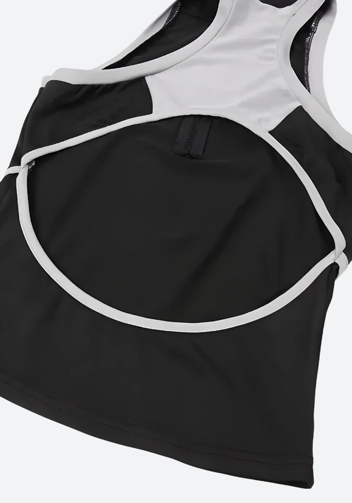 Stylish Work Outfits, Outfit Summer Ideas Acubi Open Back Zip-Up Top Stylish Work Outfits, Outfit Summer Ideas Acubi Open Back Zip-Up Top