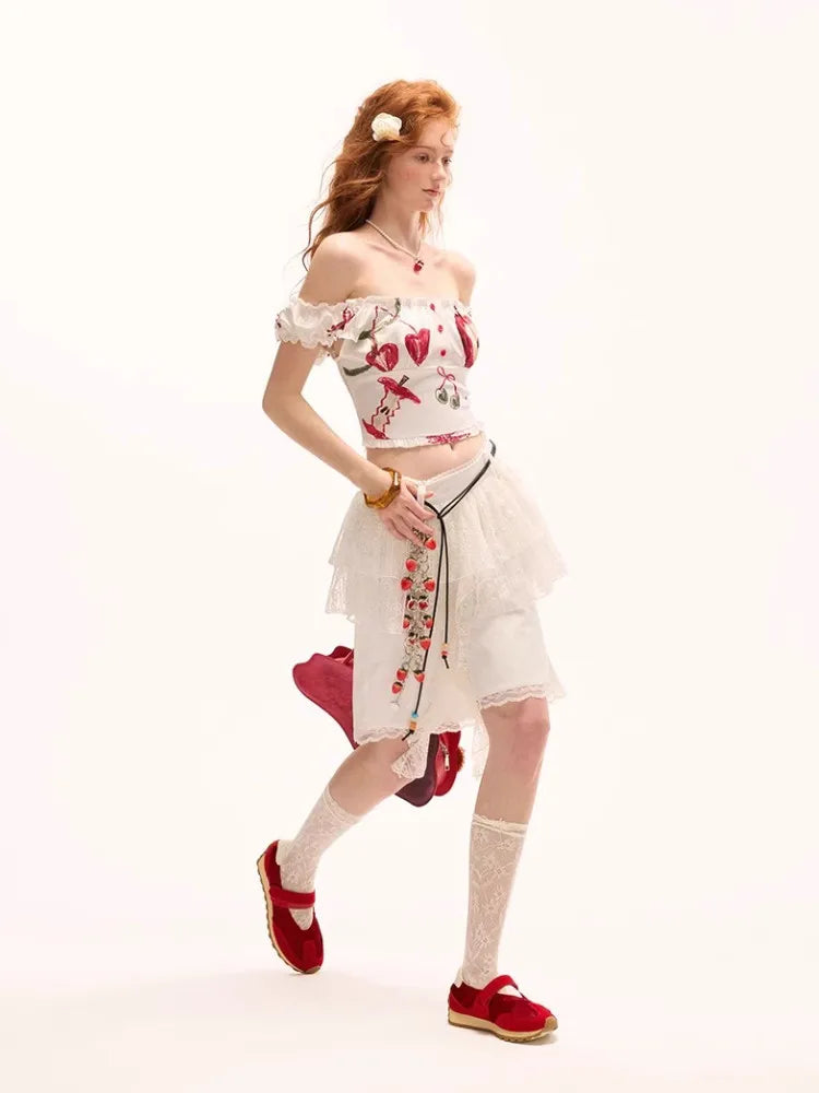 Stylish Work Outfits, Outfit Summer Ideas Apple & Cherry Top Stylish Work Outfits, Outfit Summer Ideas Apple & Cherry Top