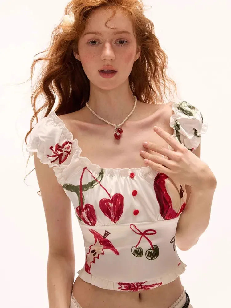 Stylish Work Outfits, Outfit Summer Ideas Apple & Cherry Top Stylish Work Outfits, Outfit Summer Ideas Apple & Cherry Top