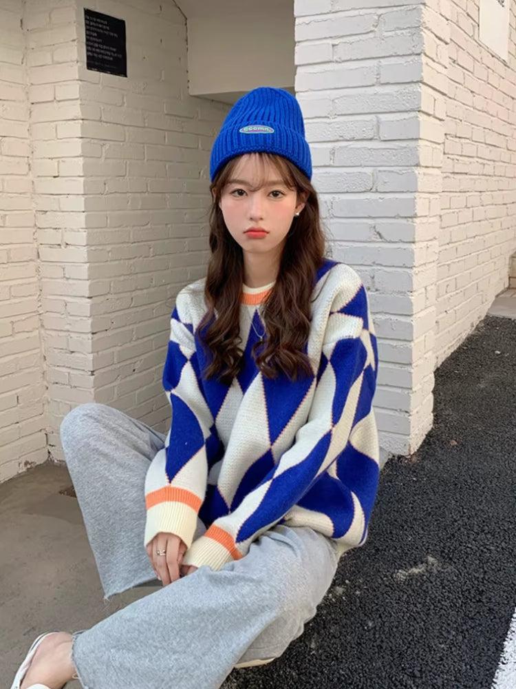 Stylish Work Outfits, Outfit Summer Ideas Argyle Sweater Stylish Work Outfits, Outfit Summer Ideas Argyle Sweater