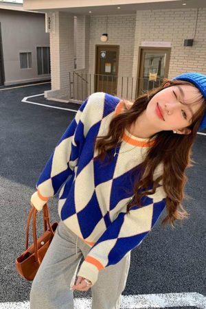 Stylish Work Outfits, Outfit Summer Ideas Argyle Sweater