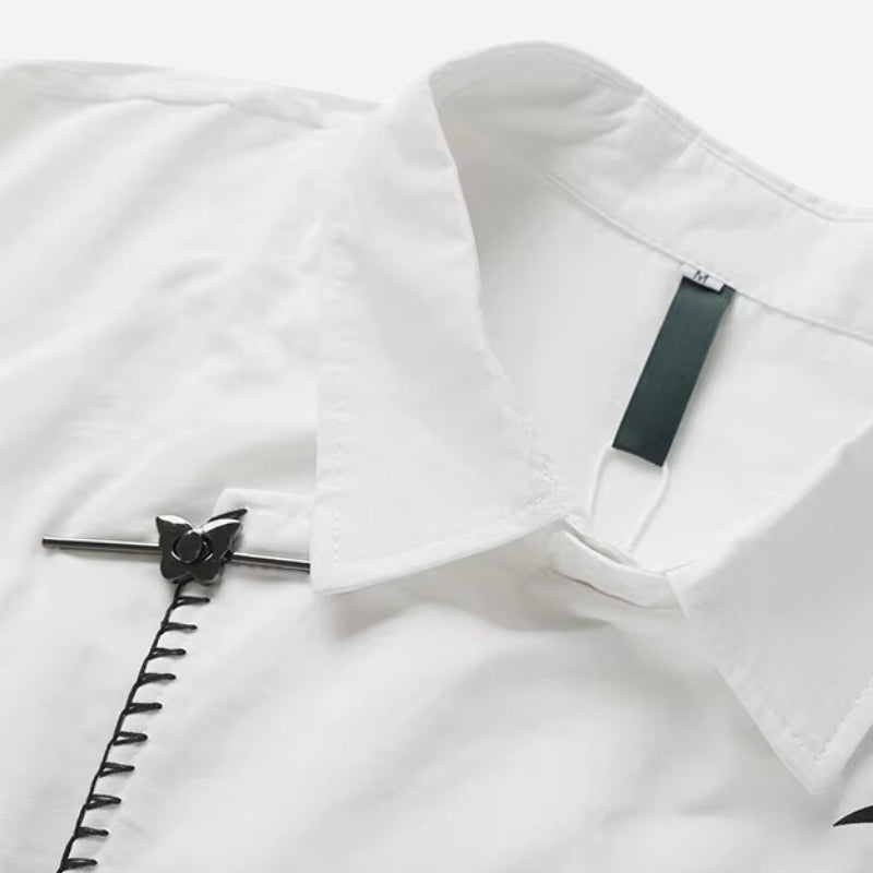 Stylish Work Outfits, Outfit Summer Ideas Artsy White Shirt Stylish Work Outfits, Outfit Summer Ideas Artsy White Shirt