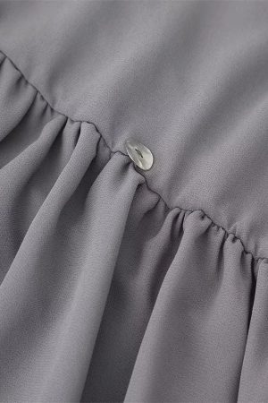 Stylish Work Outfits, Outfit Summer Ideas Backless Button Mini Dress