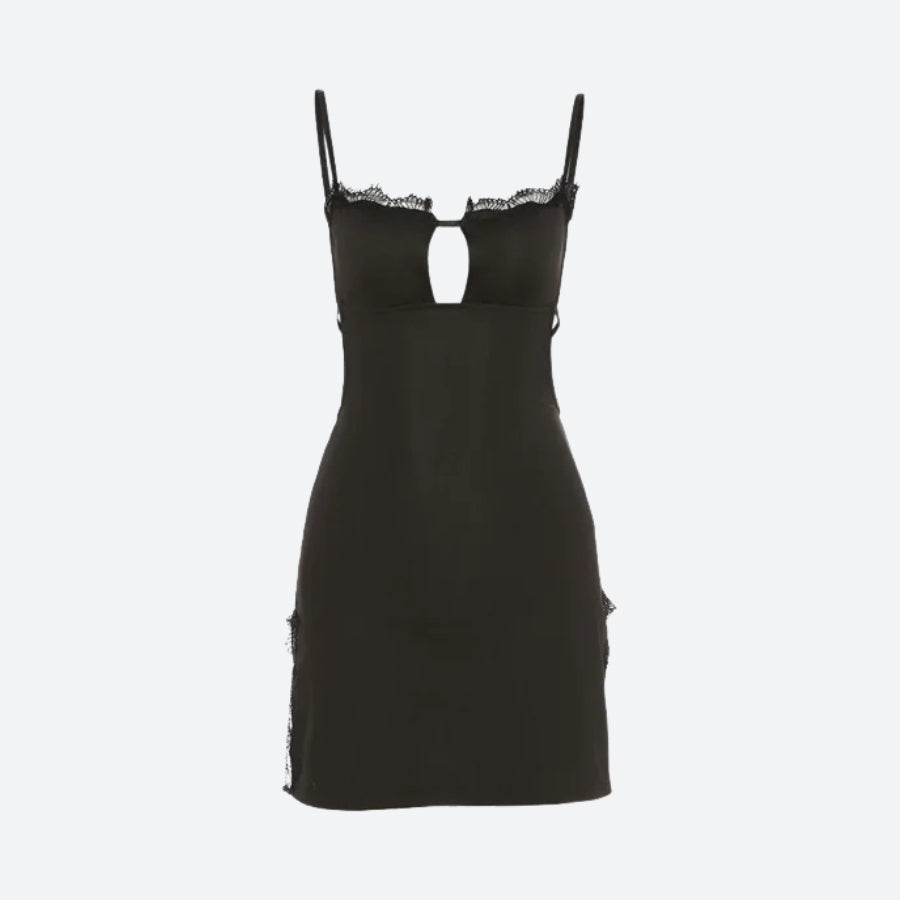 Stylish Work Outfits, Outfit Summer Ideas Baddie Backless Slit Mini Dress Stylish Work Outfits, Outfit Summer Ideas Baddie Backless Slit Mini Dress