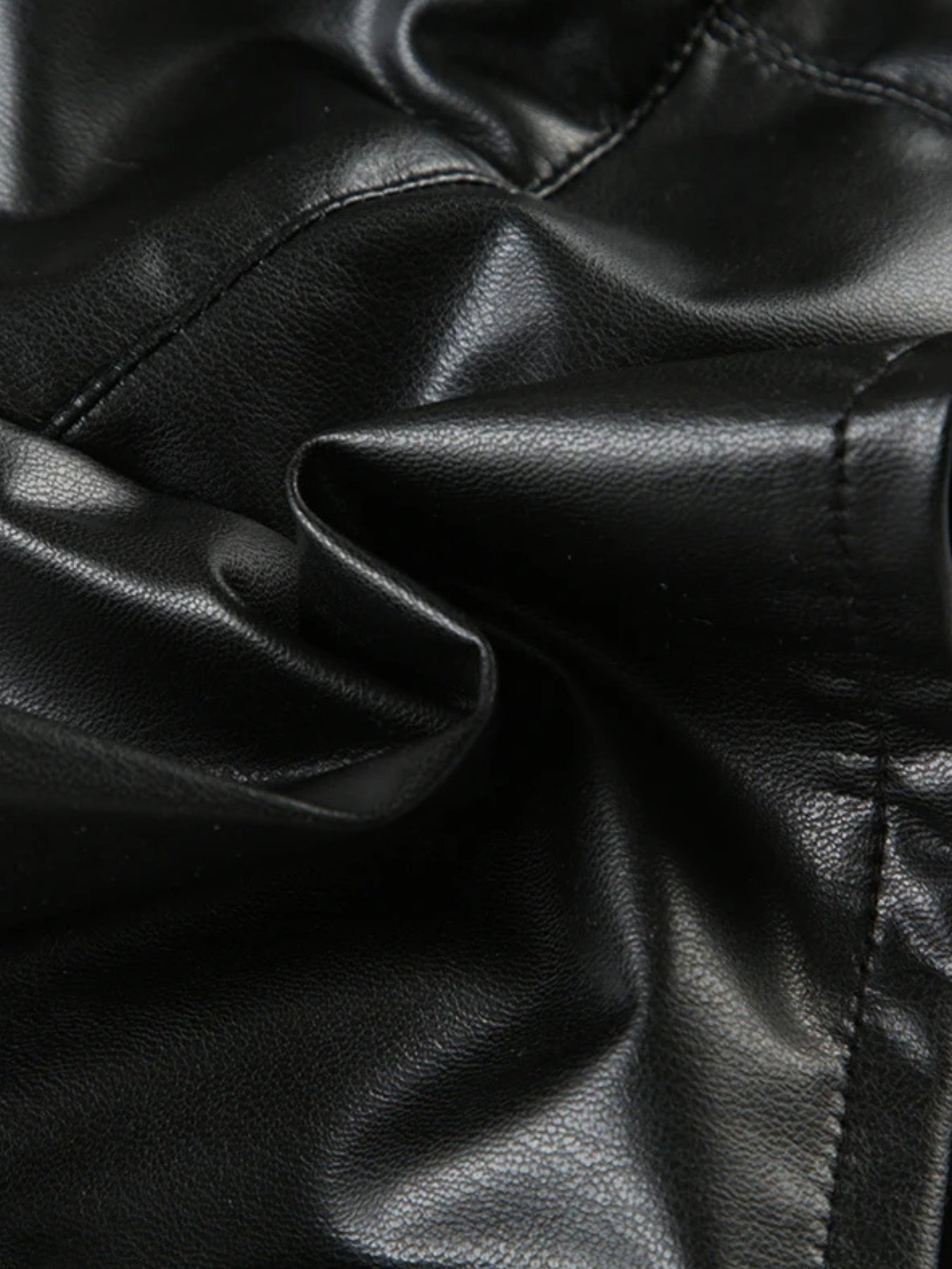 Stylish Work Outfits, Outfit Summer Ideas Baddie Faux Leather Crop Top Stylish Work Outfits, Outfit Summer Ideas Baddie Faux Leather Crop Top