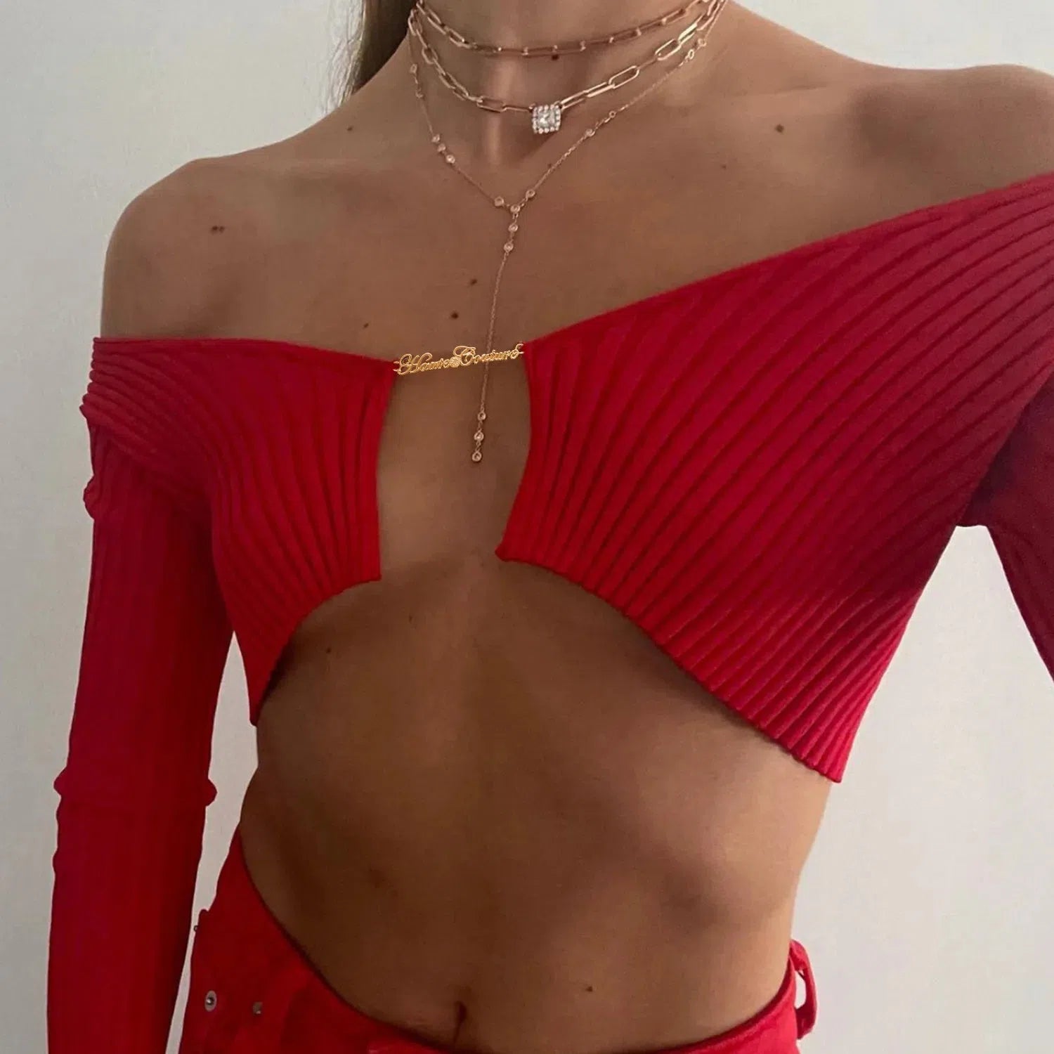 Stylish Work Outfits, Outfit Summer Ideas Baddie Knitted Open Front Crop Top Stylish Work Outfits, Outfit Summer Ideas Baddie Knitted Open Front Crop Top