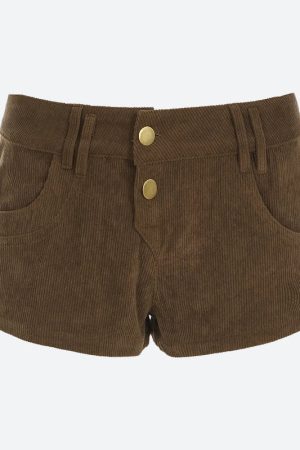 Stylish Work Outfits, Outfit Summer Ideas Baddie Leopard Corduroy Shorts