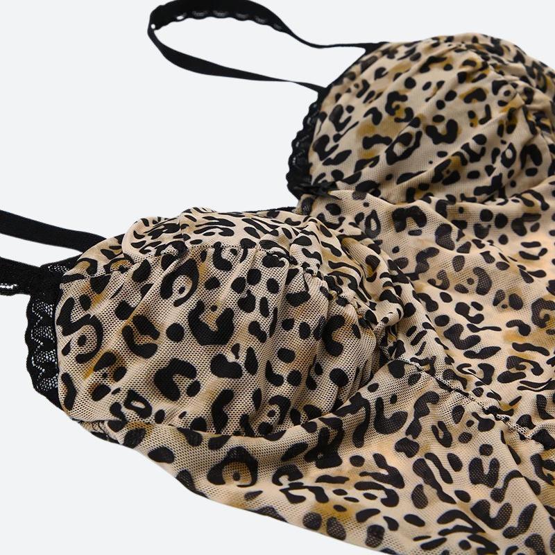 Stylish Work Outfits, Outfit Summer Ideas Baddie Leopard Mesh Top Stylish Work Outfits, Outfit Summer Ideas Baddie Leopard Mesh Top