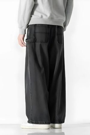 Stylish Work Outfits, Outfit Summer Ideas Baggy Denim Jeans