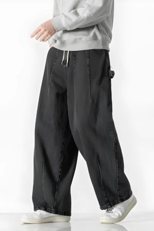 Stylish Work Outfits, Outfit Summer Ideas Baggy Denim Jeans