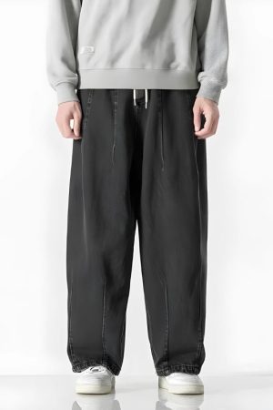 Stylish Work Outfits, Outfit Summer Ideas Baggy Denim Jeans