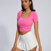 Stylish Work Outfits, Outfit Summer Ideas Barbie Crop Top