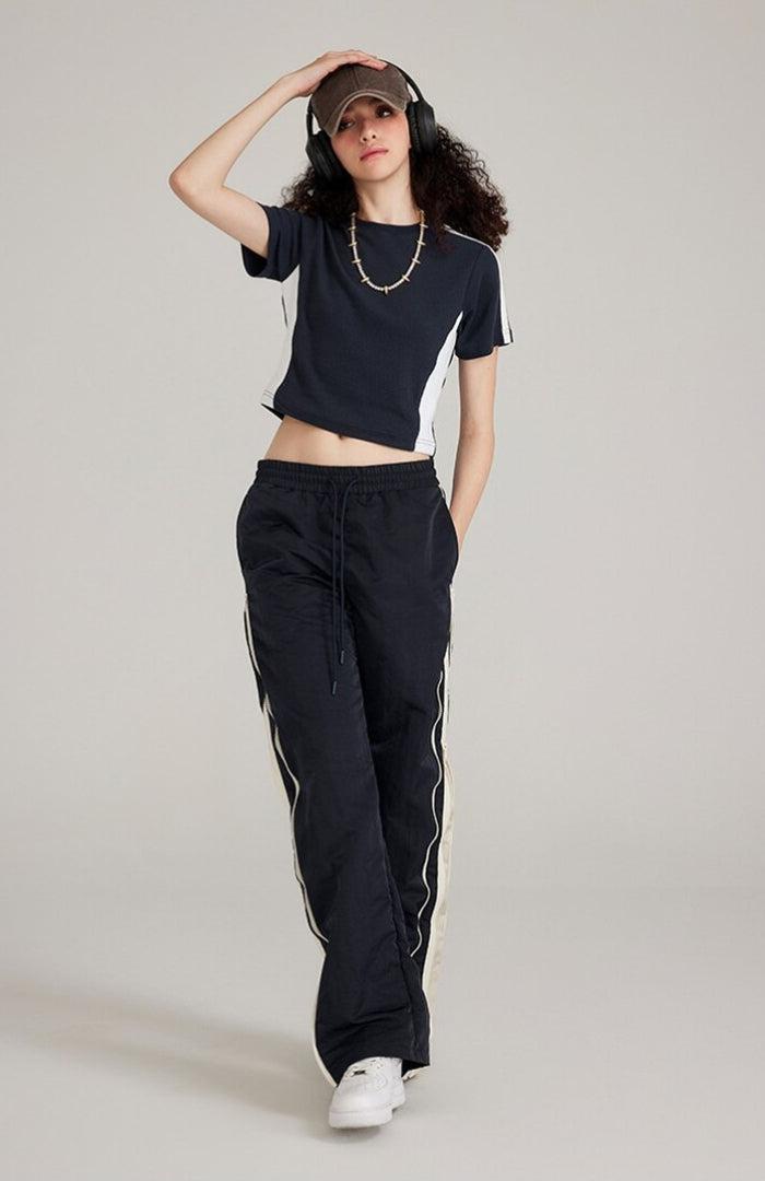 Stylish Work Outfits, Outfit Summer Ideas Basic Cropped Tee Stylish Work Outfits, Outfit Summer Ideas Basic Cropped Tee