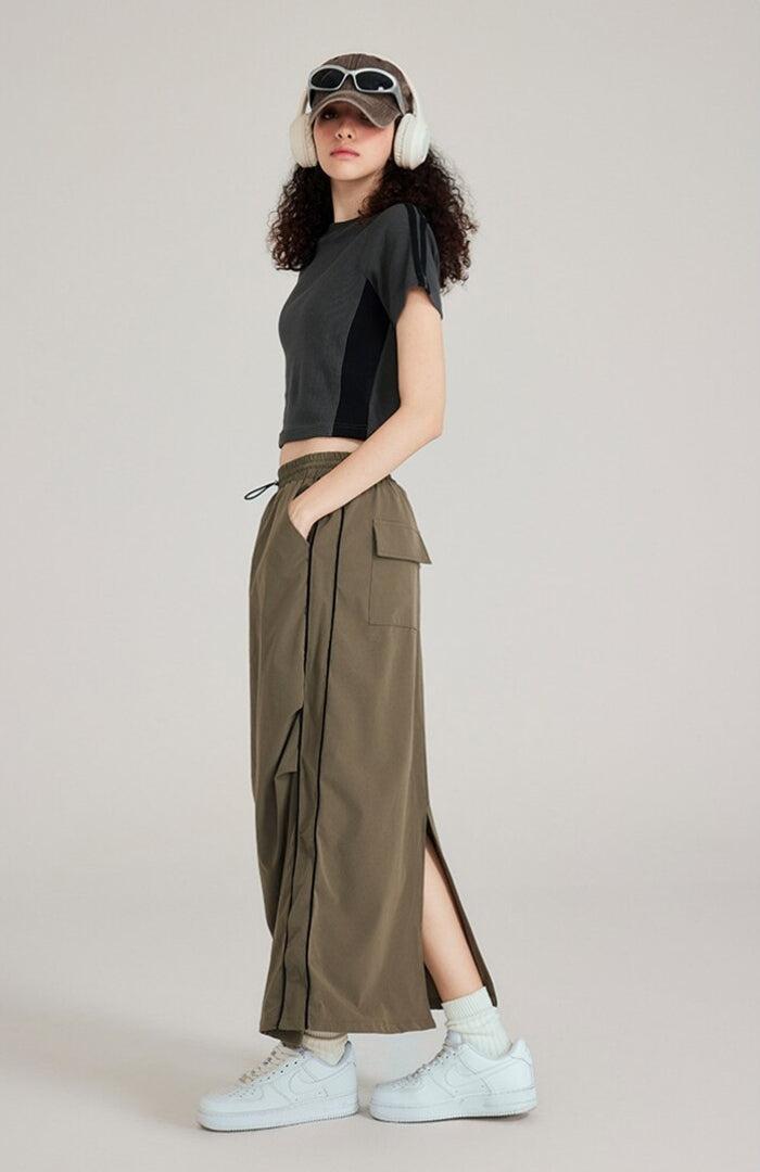 Stylish Work Outfits, Outfit Summer Ideas Basic Cropped Tee