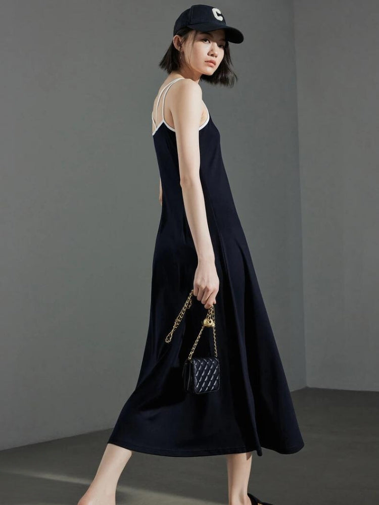 Stylish Work Outfits, Outfit Summer Ideas Basic Midi Dress