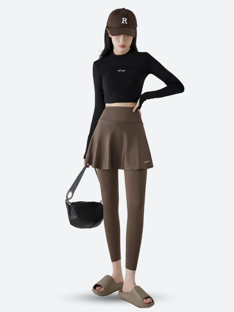 Stylish Work Outfits, Outfit Summer Ideas Basic Sport Leggings Mini Skirt Stylish Work Outfits, Outfit Summer Ideas Basic Sport Leggings Mini Skirt