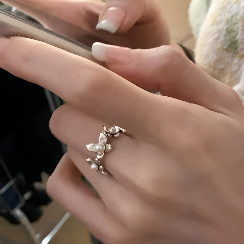 Stylish Work Outfits, Outfit Summer Ideas Beaded Floral Ring Stylish Work Outfits, Outfit Summer Ideas Beaded Floral Ring