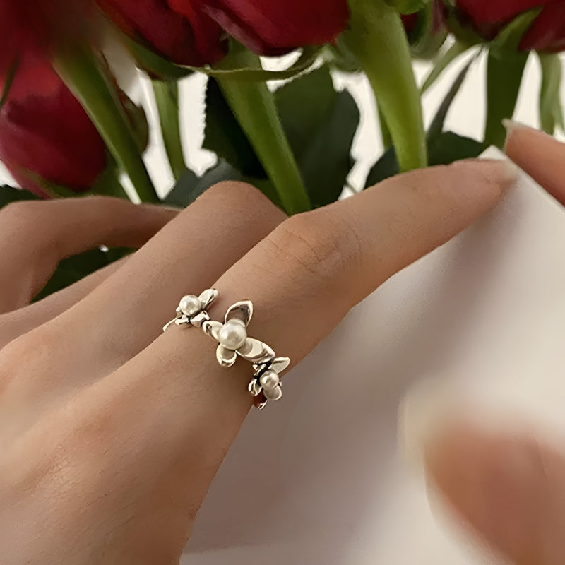 Stylish Work Outfits, Outfit Summer Ideas Beaded Floral Ring Stylish Work Outfits, Outfit Summer Ideas Beaded Floral Ring