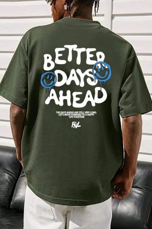 Stylish Work Outfits, Outfit Summer Ideas Better Days Ahead Tee